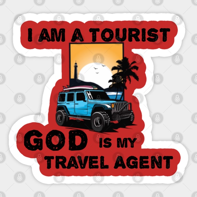 Tourist Sticker by Sen International